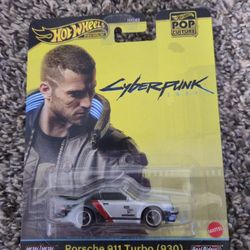Hot Wheels Premium "Porsche 991 Turbo (930)" Cyberpunk 2077 edition
