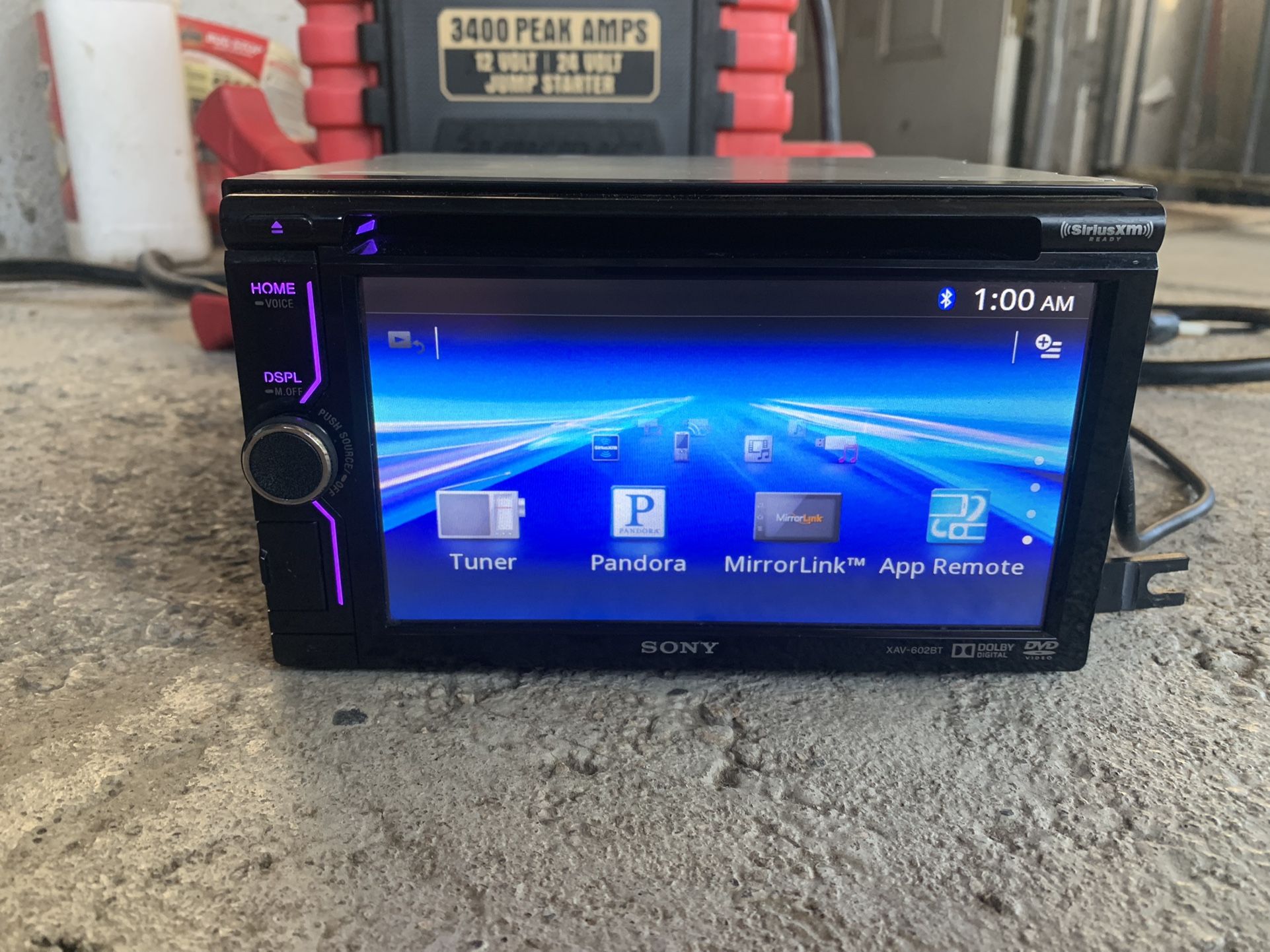 SONY XAV-602BT DOUBLE DIN
