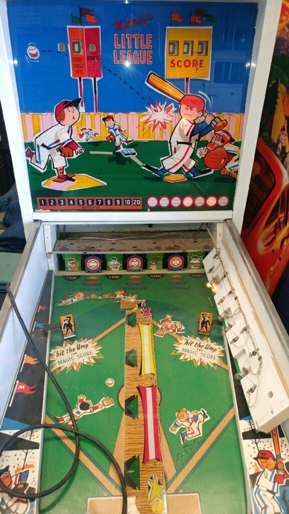 1966 midway Little League Pinball machine for Sale in Ontario, CA OfferUp