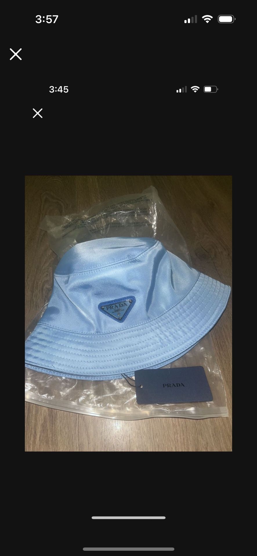 Brand New Bucket Hat Prada