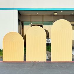 Ripple Backdrops Mamparas Props Arches Dome Walls