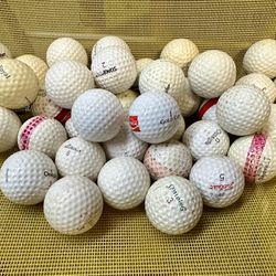Lot of Approx 40 Golf Balls