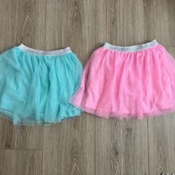 Girls Tulle Skirt/Skort Size 7