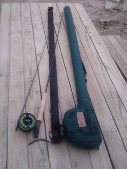 Cabela's Fly Fishing Rod/Reel w/case for Sale in Lake Los Angeles, CA -  OfferUp