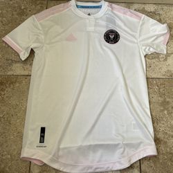 Adidas Inter Miami CF 20/21 Home Soccer Jersey White Pink EH8630 Size Medium Men
