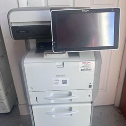 Office Printer Ricoh Mp 402 Black & White Copier Machine Laser