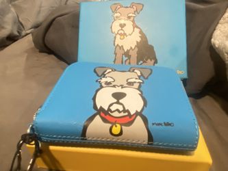 Marc Tetro Schnauzer  Wristlet Wallet