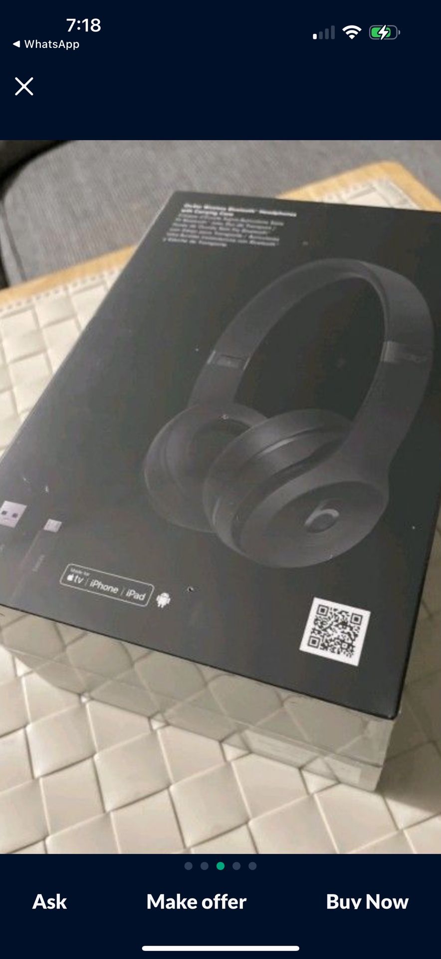 Beats Solo 3 Brand New Still Plastic