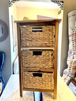 Seagrass 3 Drawer Stand 