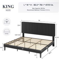 KING SIZE BED FRAME FOR SALE