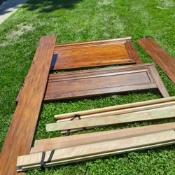 Wooden Full Size Bed Frame