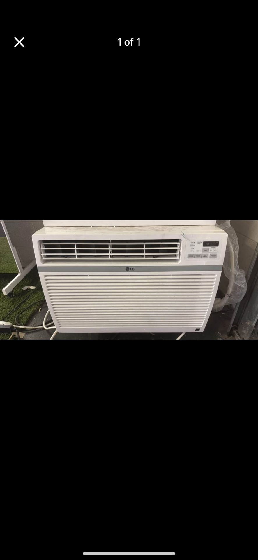 LG window ac 15,000 BTU
