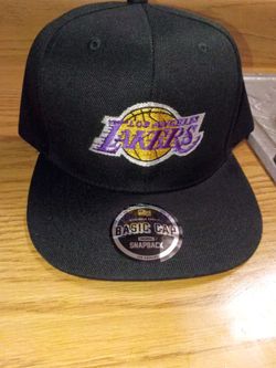Lakers snapback hat