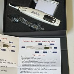 Set Of 2, New Neatcell Pen Laser For Tatoo Removal & Skincare Tatoo Remover (Red & Blue)