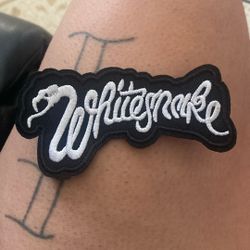 Whitesnake Iron On Patch