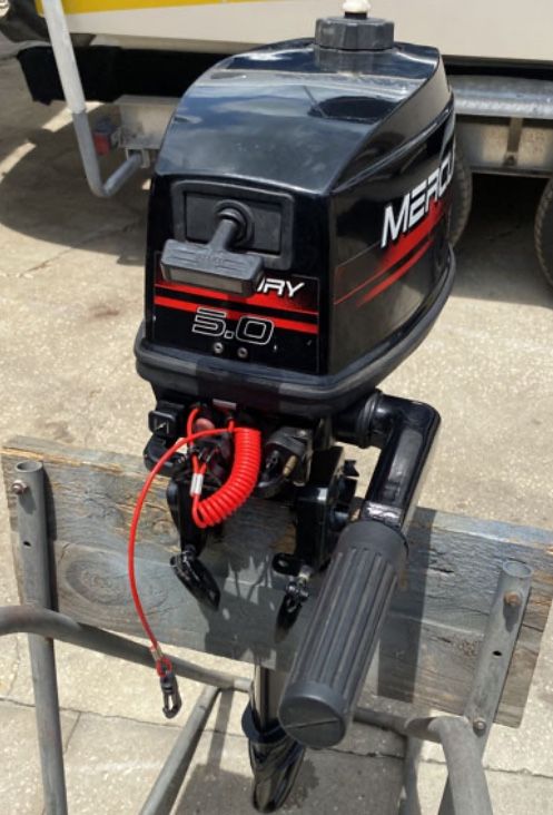 5 hp 2stroke long shaft mercury outboard motor