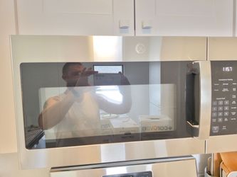 GE microwave range vent