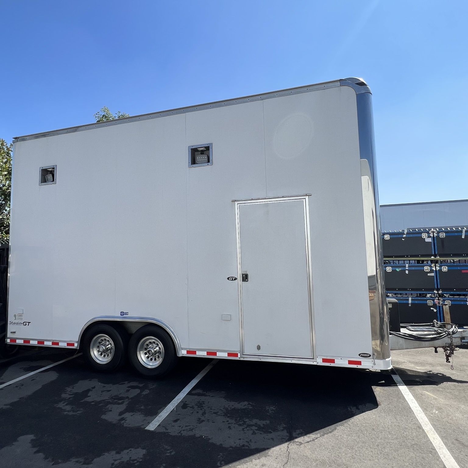 2007 Pace Enclosed Stacker Trailer
