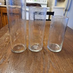Cylinder Glass Vases