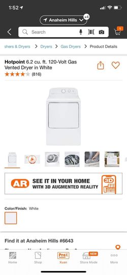 CalKing size Samsung Washer 4.5 CU and Hotpoint Dryer 6.2 CU
