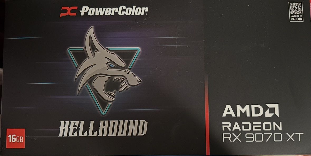 AMD 9070 XT Graphics Card *HellHound Variant*