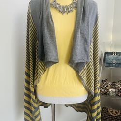 Set of cardigan and turtle next light sweater size M