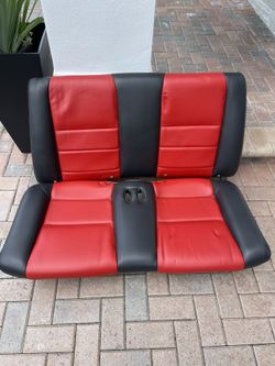 2003 Mustang Cobra Convertible Anniversary Rear Seat