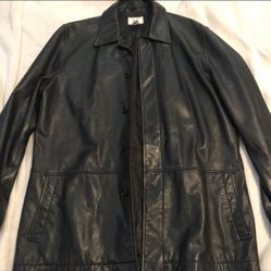 Armani Soft Leather Jacket Large