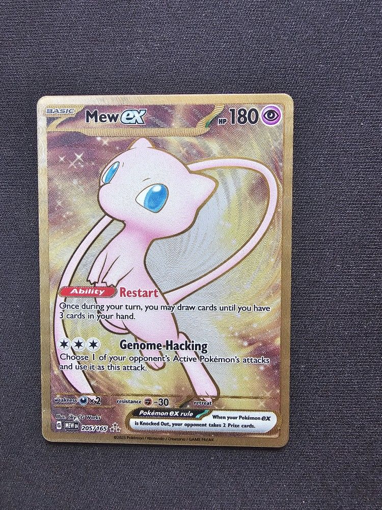 Mew Ex METAL CARD