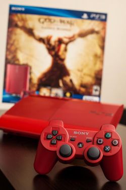 PS3 God of War bundle "red"