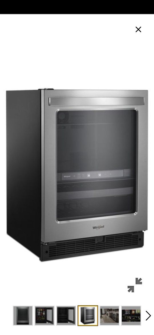 Brand New Whirlpool Beverage Center
