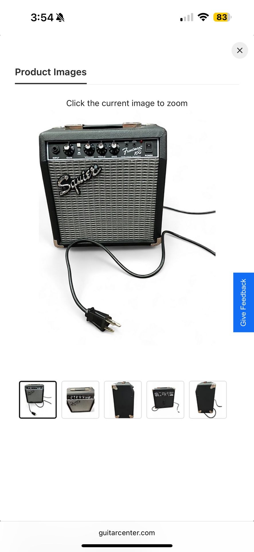 Squire Frontman 10G