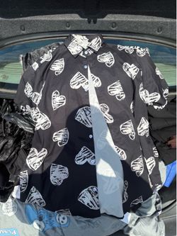 Dri-Fit Shawn Micheal’s HBK Print Button Up Shirt