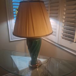 Table  Teal  70's  lamp