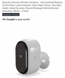 Arlo Essential 2K Wireless Outdoor Security Camera 📍 Buena Park