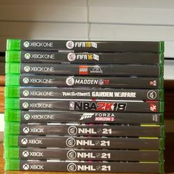 Xbox One Video Game Lot 