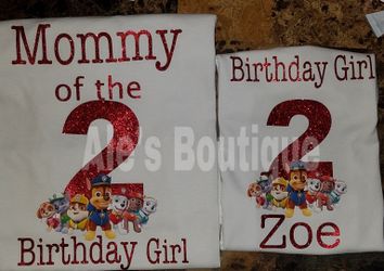 Personalized shirts