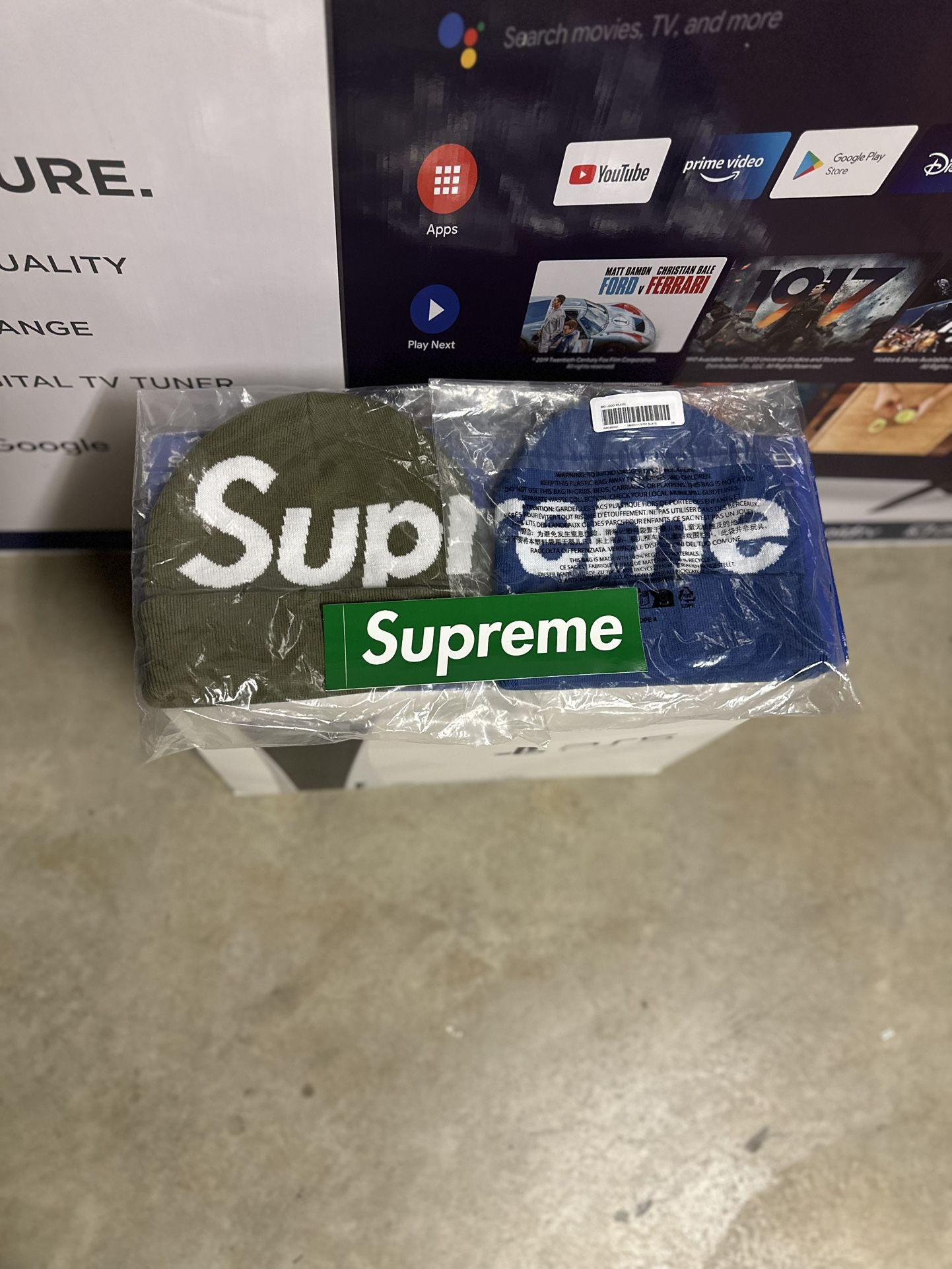 Supreme Logo Beanies