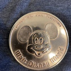 1971 official opening day Disney World, Coin,