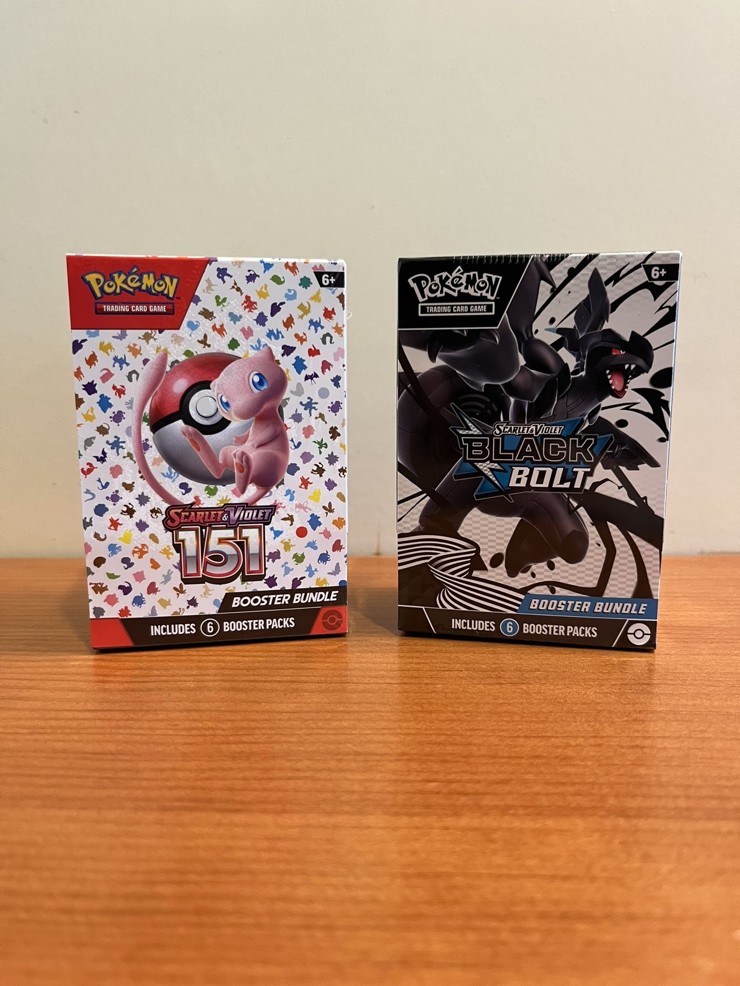 Pokémon TCG: Scarlet & Violet – Black Bolt + 151 Booster Bundle Deal – Factory Sealed