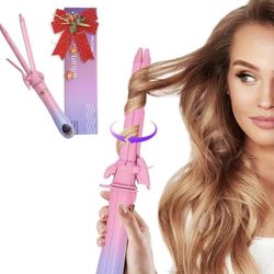 Brand New, Automatic Rotating 2 in 1 Curler & Straightener 