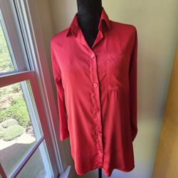Women's Red Nightsleep Shirt (XS)