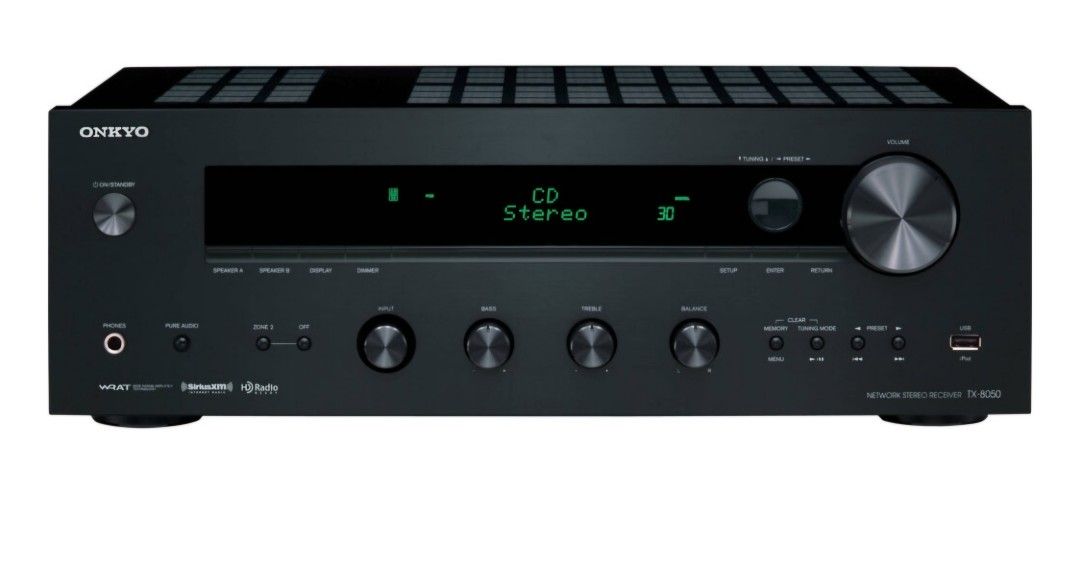 Onkyo TX-8050.   Network Stereo Receiver