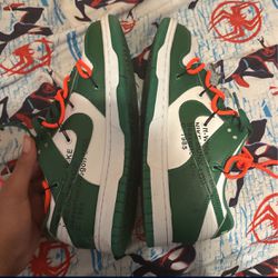 Nike Dunk Low Off White Pine Green 