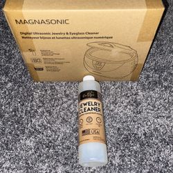 Magnasonic Ultrasonic Jewelry And Glasses Cleaner 