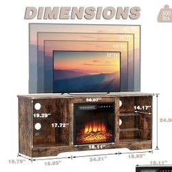 Fireplace Tv Stand 