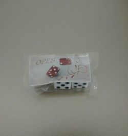 Dice from bone / backgammon dice