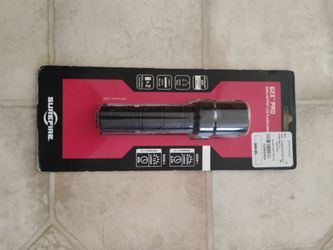 Older Surefire G2X flashlight.
