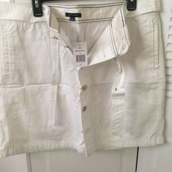 Tommy Hilfiger white skirt