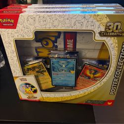 Pokemon 30th anniversary poster collection